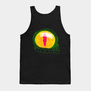 Tokay (Gekko gecko) eye yellow Tank Top